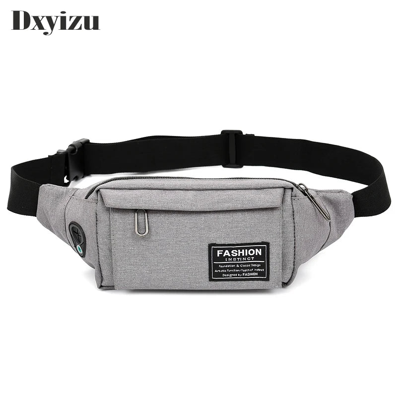 Casual Chest Bag Multi-function Shoulder Bag Waist Bag Men