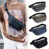 Waterproof Men's Chest Bag Outdoor Sports Shoulder Messenger Bag