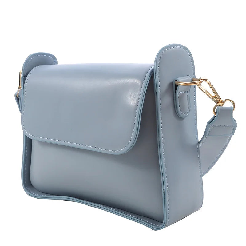 Small Flap Shoulder Bags For Women Pu Leather Handbag Clutch