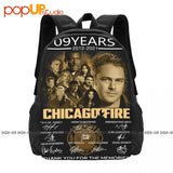 Chicago Fire 09 Backpack Large Capacity Softback Storage Bag