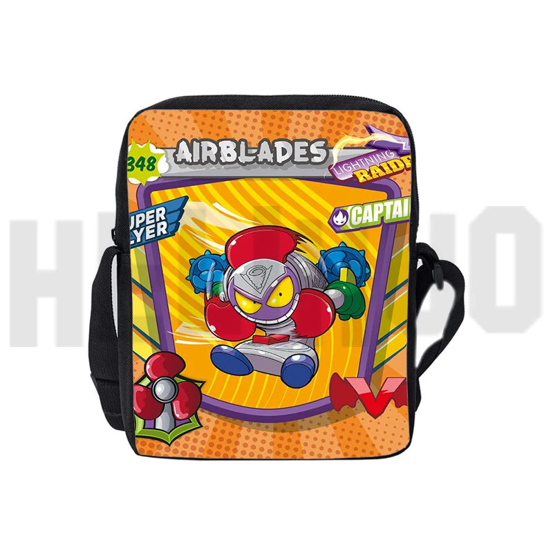 Child Game Zings Shoulder Bags Students Superzings Mini Bookbag Anime Teens Stat