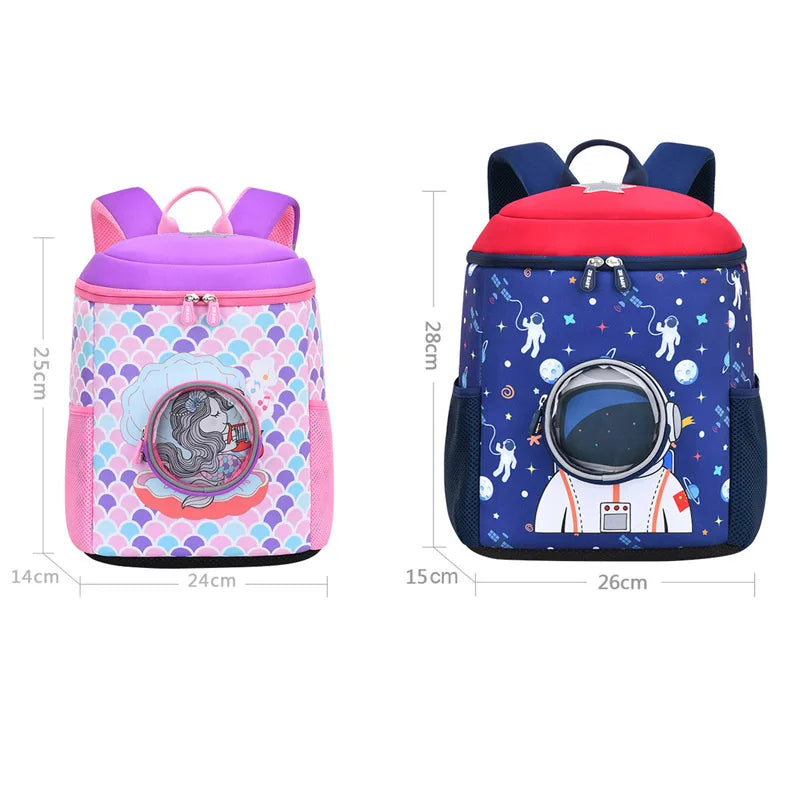 Cartoon Dinosaur Kids Backpack for Boys Girls