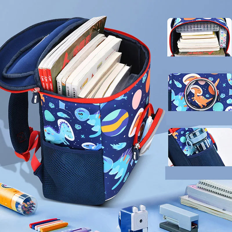 Cartoon Dinosaur Kids Backpack for Boys Girls