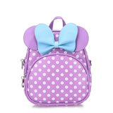 Cute Cartoon Bow Tie Girl's School Backpack