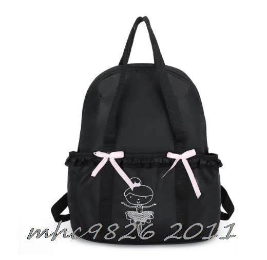 Kids Ballet Dance Backpack Embroidered Ballerina School Bags Girl