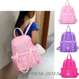 Kids Ballet Dance Backpack Embroidered Ballerina School Bags Girl
