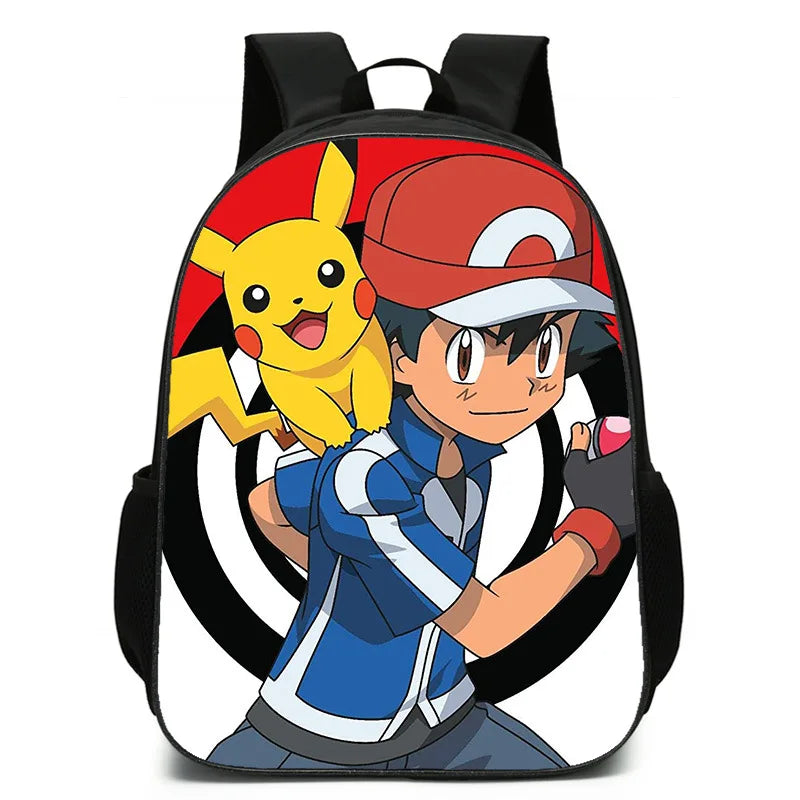Kids Cartoon Backpack 16 inch for Grades 1-3