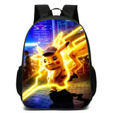 Kids Cartoon Backpack 16-inch School Bag for Grades 1-3