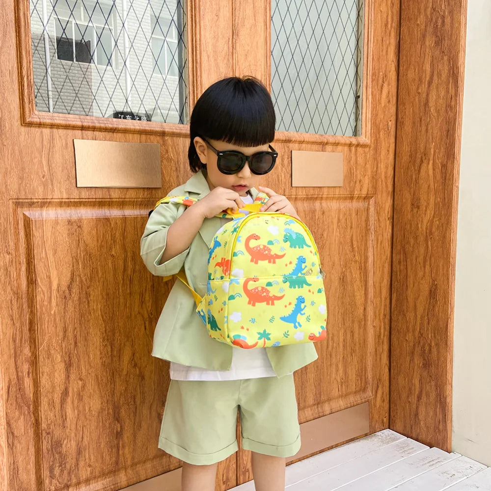 Children Dinosaur Cartoon Backpack Kids Kindergarten Boys Girls School Book Bags