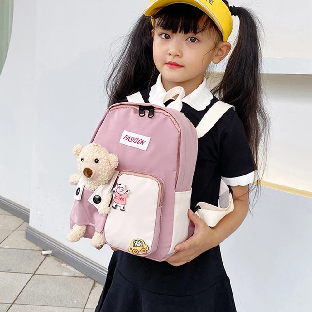 Kids Backpack Large Capacity Casual Rucksack for Kindergarten