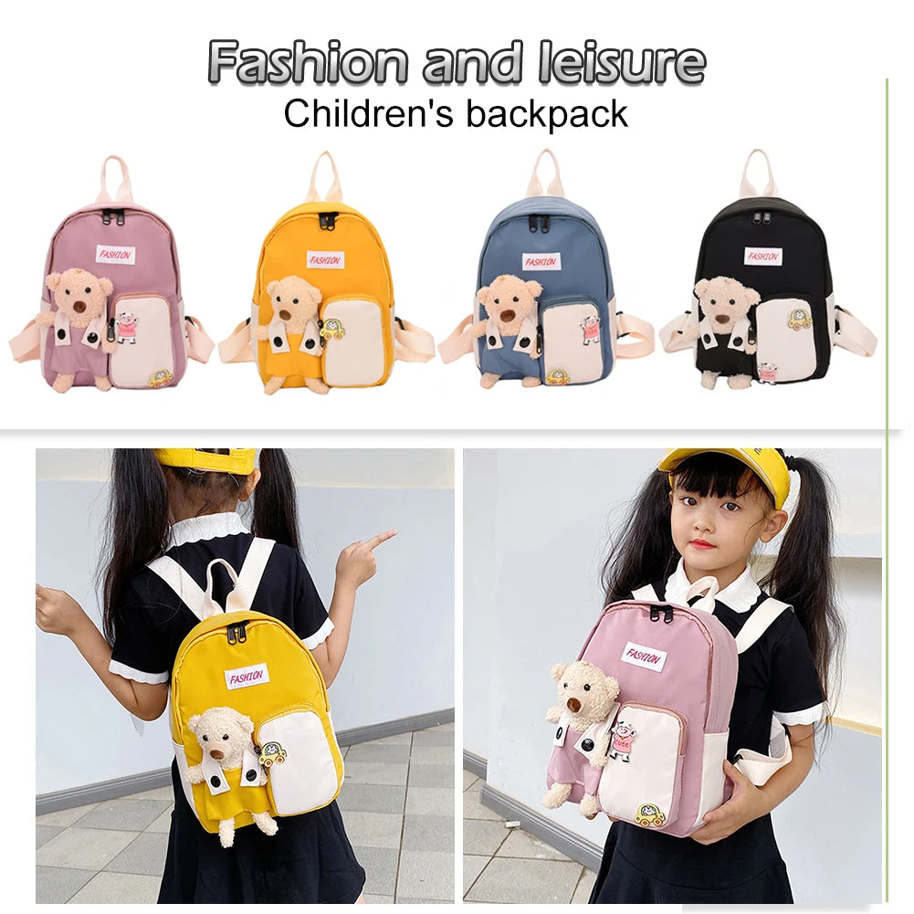 Kids Backpack Large Capacity Casual Rucksack for Kindergarten