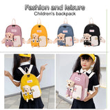 Kids Backpack Large Capacity Casual Rucksack for Kindergarten