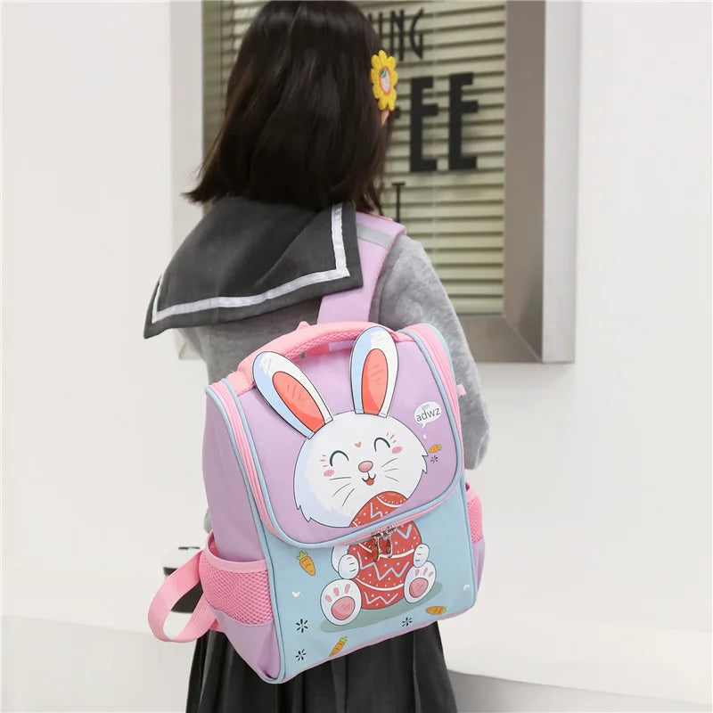 Children Dinosaur Rabbit Schoolbags Kindergarten Cartoon Backpacks