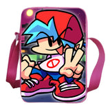 Kids FNF Shoulder Bag Cartoon Messenger Student Anime Crossbody