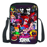 Kids FNF Shoulder Bag Cartoon Messenger Student Anime Crossbody