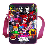 Kids FNF Shoulder Bag Cartoon Messenger Student Anime Crossbody