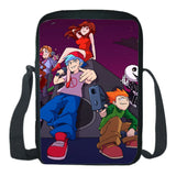 Kids FNF Shoulder Bag Anime Crossbody Satchel
