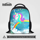 Children Unicorn Rainbow Backpack Animal Cartoon Kinergarten School Bag