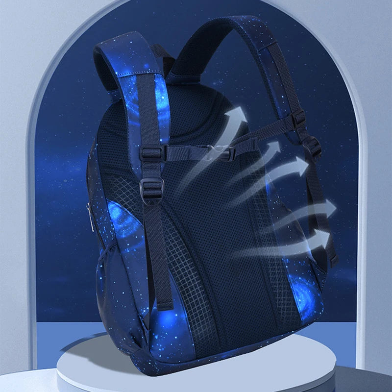 Children Orthopedics School Bags Waterproof Backpack