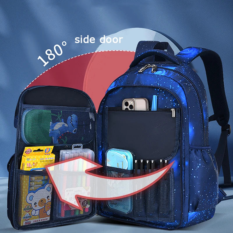 Children Orthopedics School Bags Waterproof Backpack