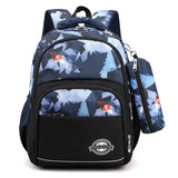 Boys Waterproof Camouflage Backpack for School