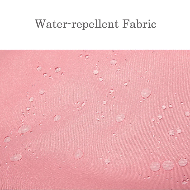 Waterproof Nylon Girls School Backpack Teenager Bag with Lovely Doll Zipper