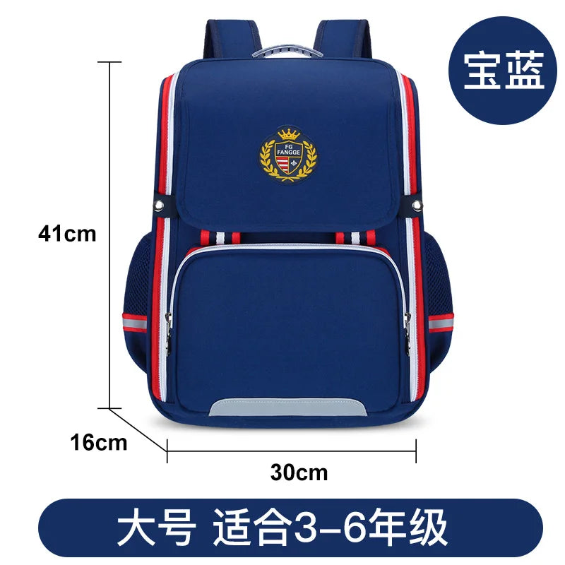 Kids Orthopedic School Backpack 1-3 Primary Boys Girls School Bag