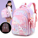 3D Unicorn Kids School Backpacks Lightweight Waterproof Schoolbags
