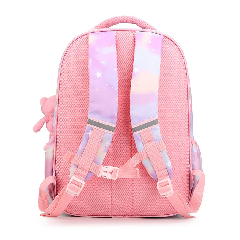 3D Unicorn Kids School Backpacks Lightweight Waterproof Schoolbags