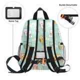 Children School Bags Cat Eagle Printing Kids Toddler Backpack