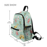 Children School Bags Cat Eagle Printing Kids Toddler Backpack