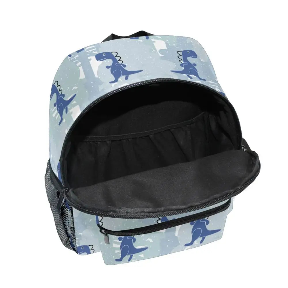 Kids Dino Kindergarten Backpack Preschool Bag 3-8 Years Old Dinosaur Schoolbag