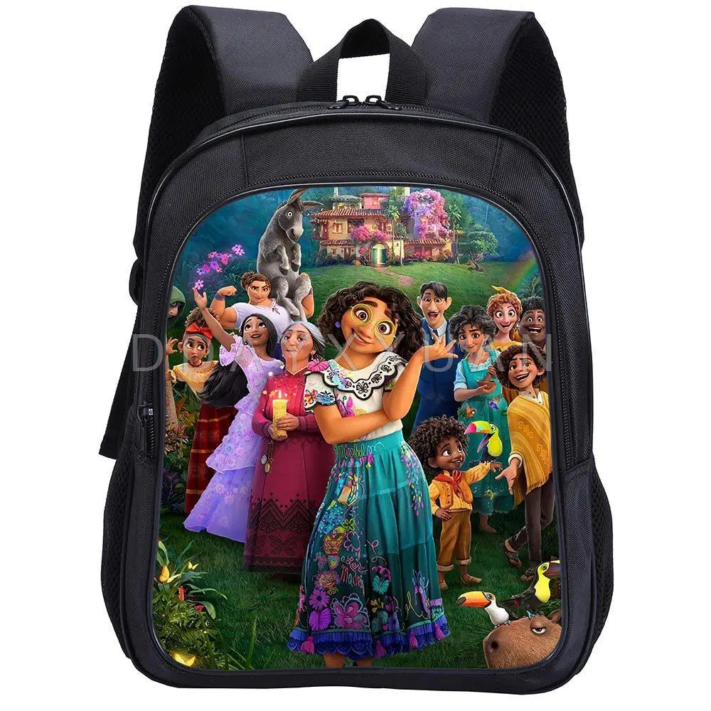 Encanto Schoolbag for Boy Backpack 3D Printing Book Bag Backpack
