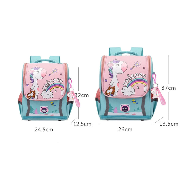 Kids Orthopedic School Bag Boys Girls Backpack