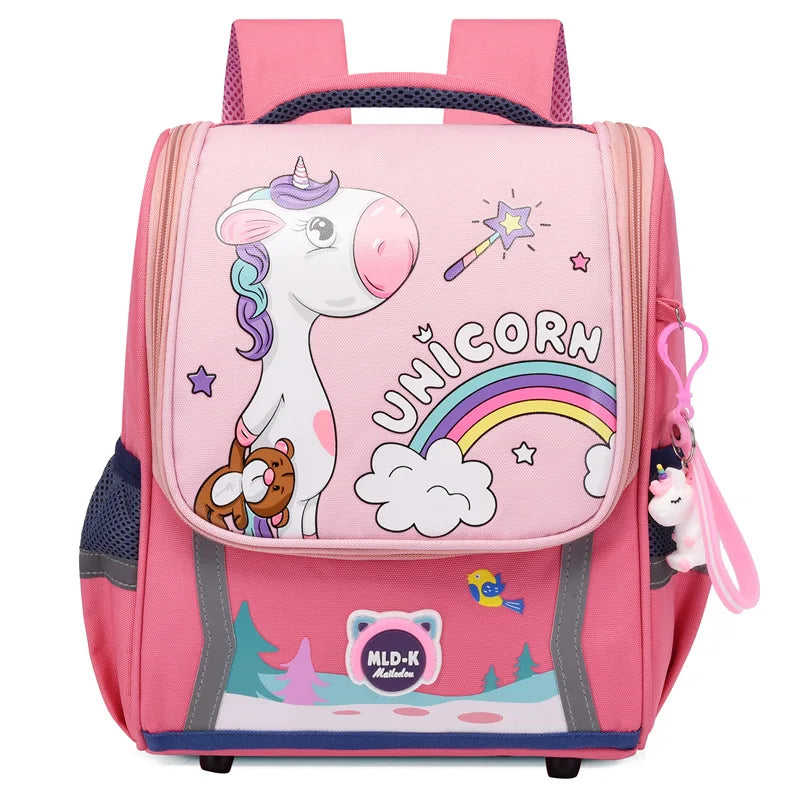 Kids Orthopedic School Bag Boys Girls Backpack