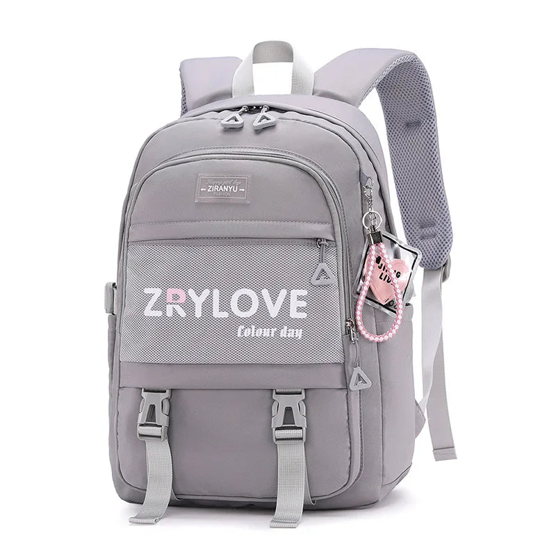 Girls Orthopedic School Backpacks Princess Book Bag Schoolbag