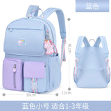 Girls Princess Orthopedic School Backpack Kids Satchel