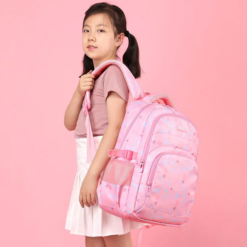 Girls Orthopedic Backpack School Bag