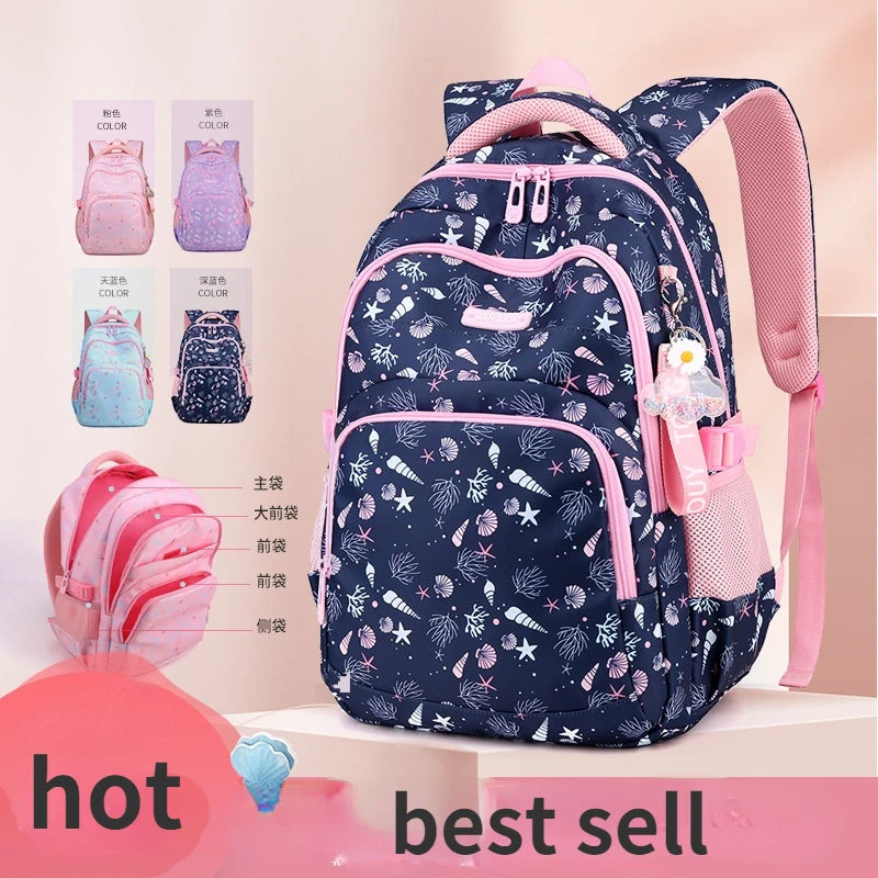 Girls Orthopedic Backpack School Bag