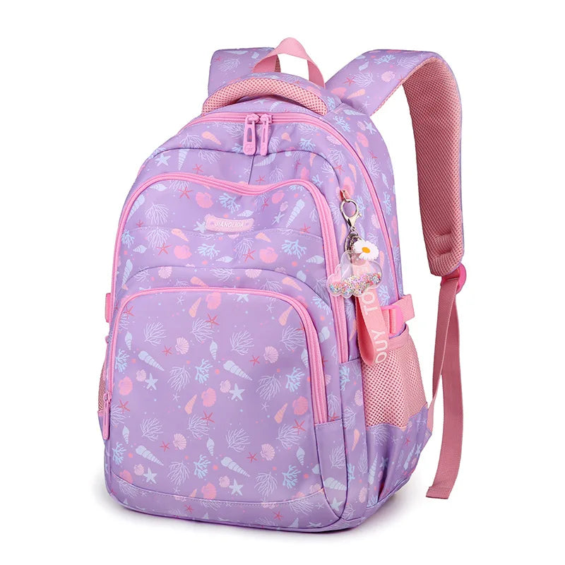 Girls Orthopedic Backpack School Bag