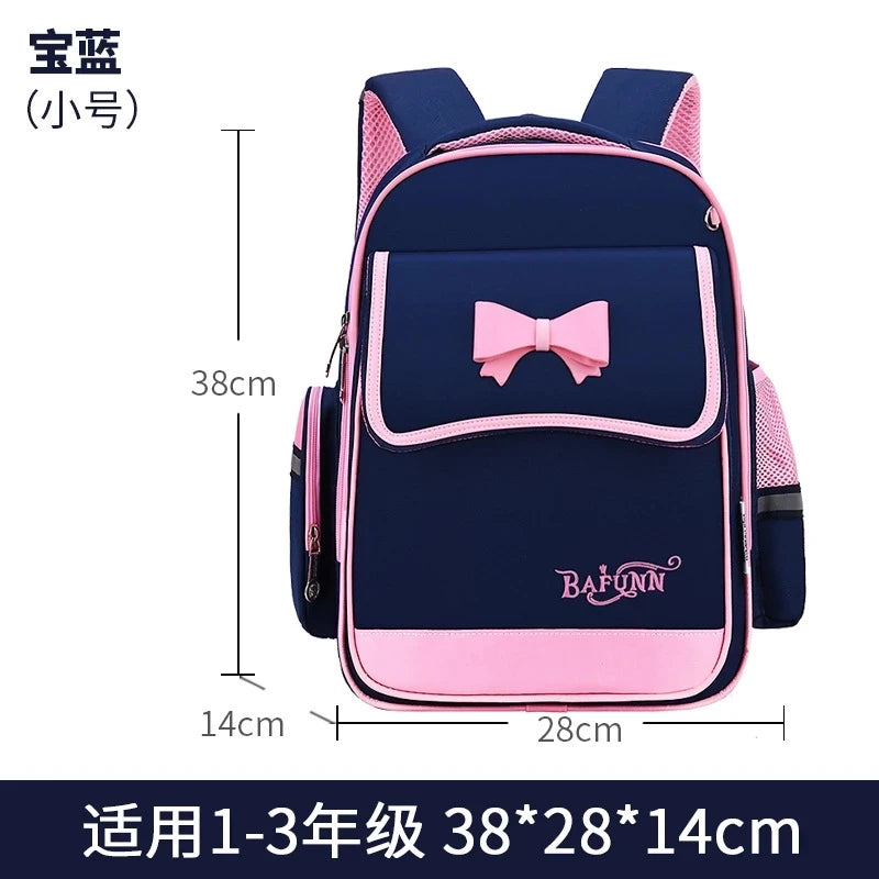 Girls Orthopedic Backpack Kids School Bag