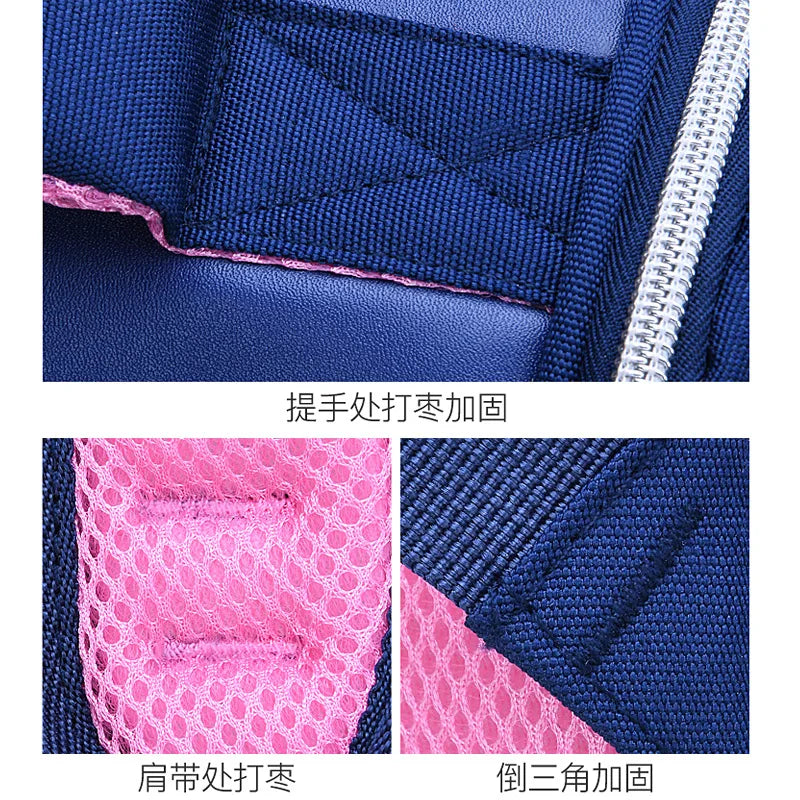 Girls Orthopedic School Bag Kids Backpacks Primary School Princess Backpack