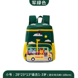 Children School Bags for Boys Girls Kids Cartoon Printing BUS CAR Backpacks