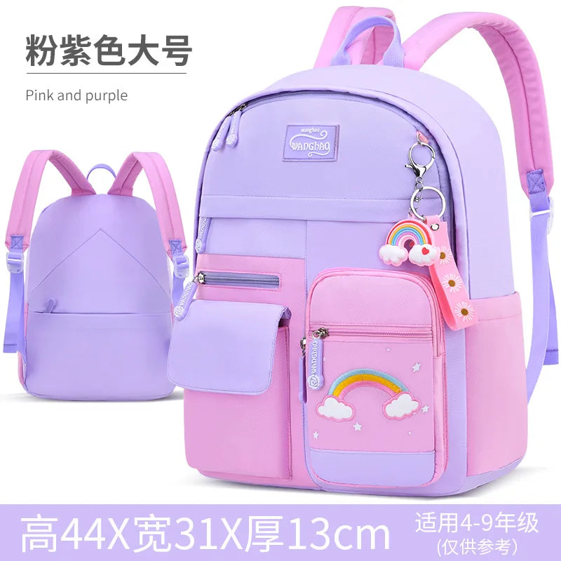 Girls School Bags Kids Satchel Primary Orthopedic Princess Backpack