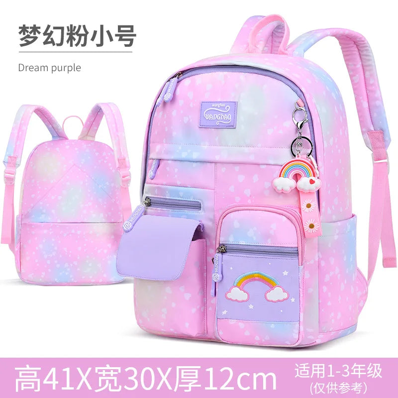 Girls School Bags Kids Satchel Primary Orthopedic Princess Backpack
