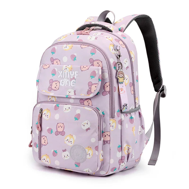 Girls Princess School Backpack Orthopedic Satchel