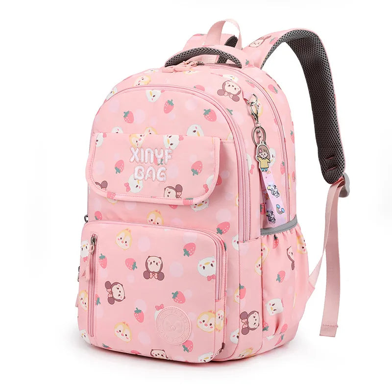 Girls Princess School Backpack Orthopedic Satchel