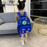 Animal Cartoon Dinosaur Nylon Backpack for Kids Boy Girl Kindergarten