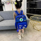 Kids Dinosaur Nylon Schoolbag Cute Backpack for Boy Girl Kindergarten