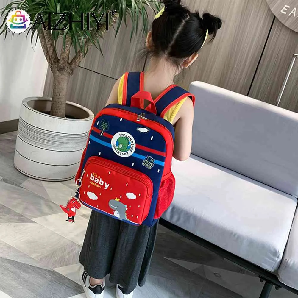 Children Schoolbag Animal Cartoon Dinosaur Nylon Comfortable Fashionable